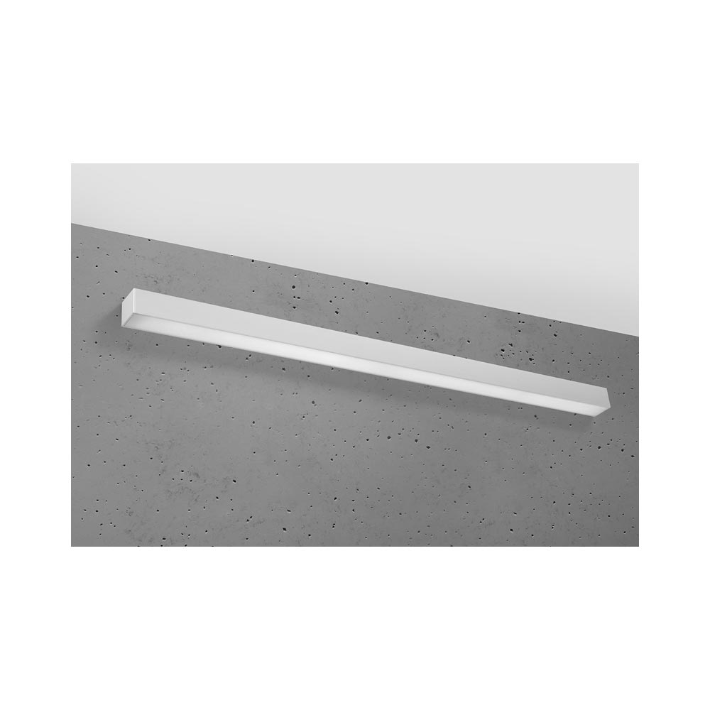 Aplique de pared PINNE LED 115 gris, 31W - XauenBatt Iluminación