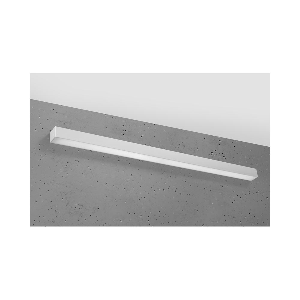 Aplique de pared PINNE LED 115 gris, 31W - XauenBatt Iluminación