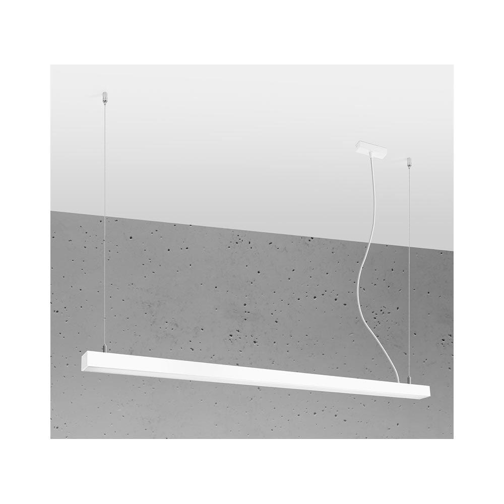 Lámpara de techo PINNE LED 145 blanco, 31W - XauenBatt Iluminación