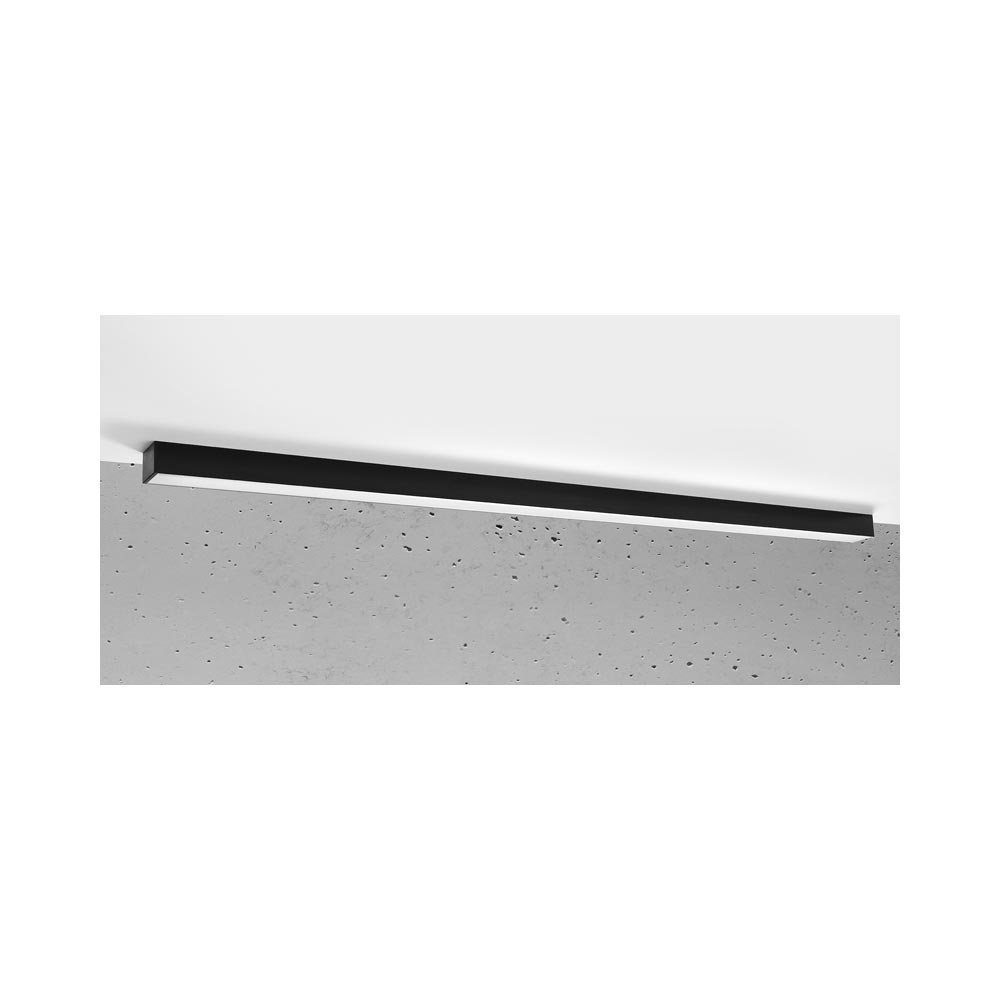 Aplique de techo PINNE LED 145 negro, 31W - XauenBatt Iluminación